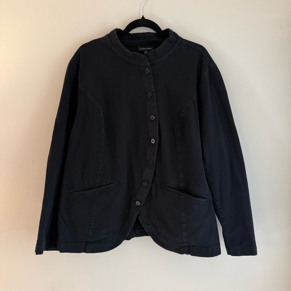 Universal Standard black jacket.  Size L.